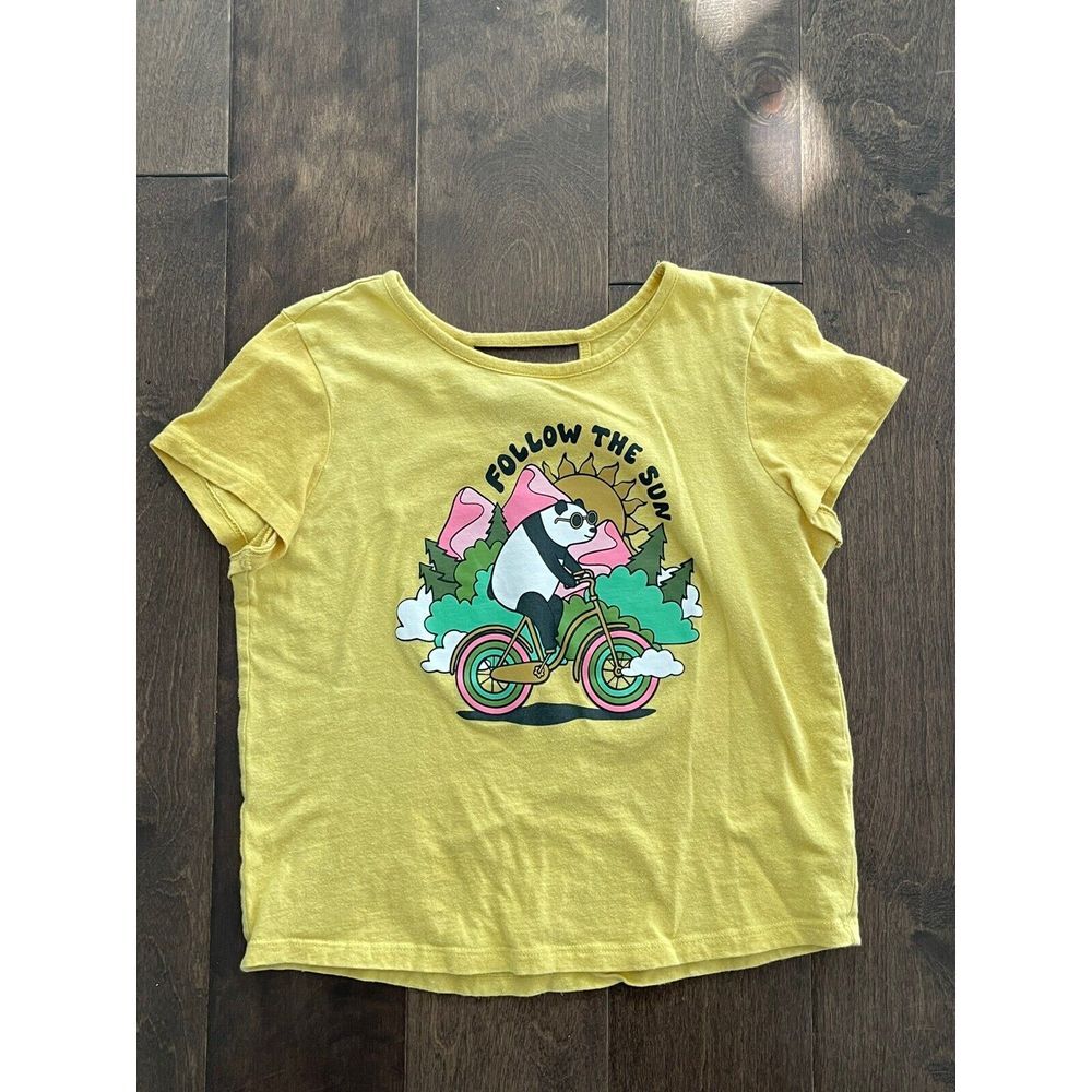 Lot Of 5 Girls Graphic T-shirts Denim Jacket Size L Colorful Old Navy, TCP - Picture 7 of 12
